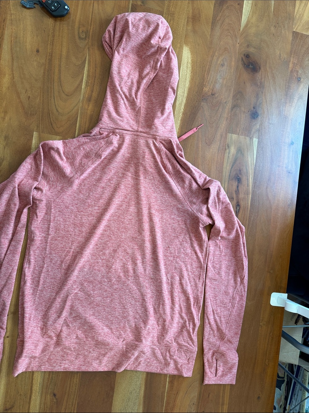 Outdoor Voices Women’s Heathered Rose Pullover Hoodie Size Large - Picture 13 of 16